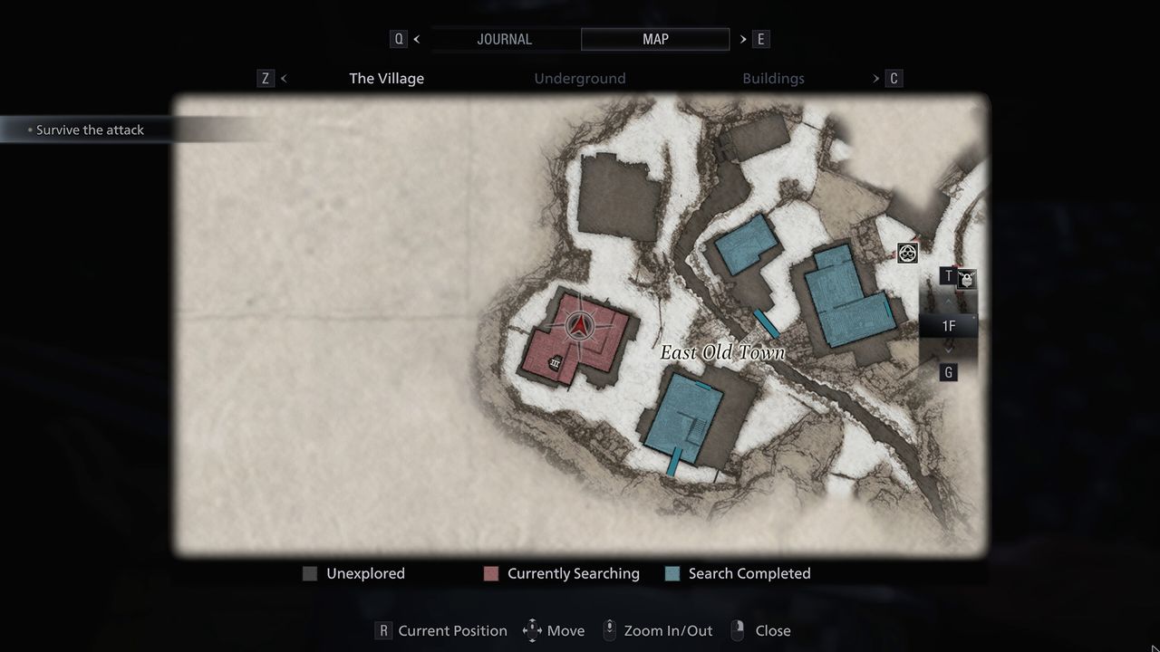 Resident Evil Village survive the attack