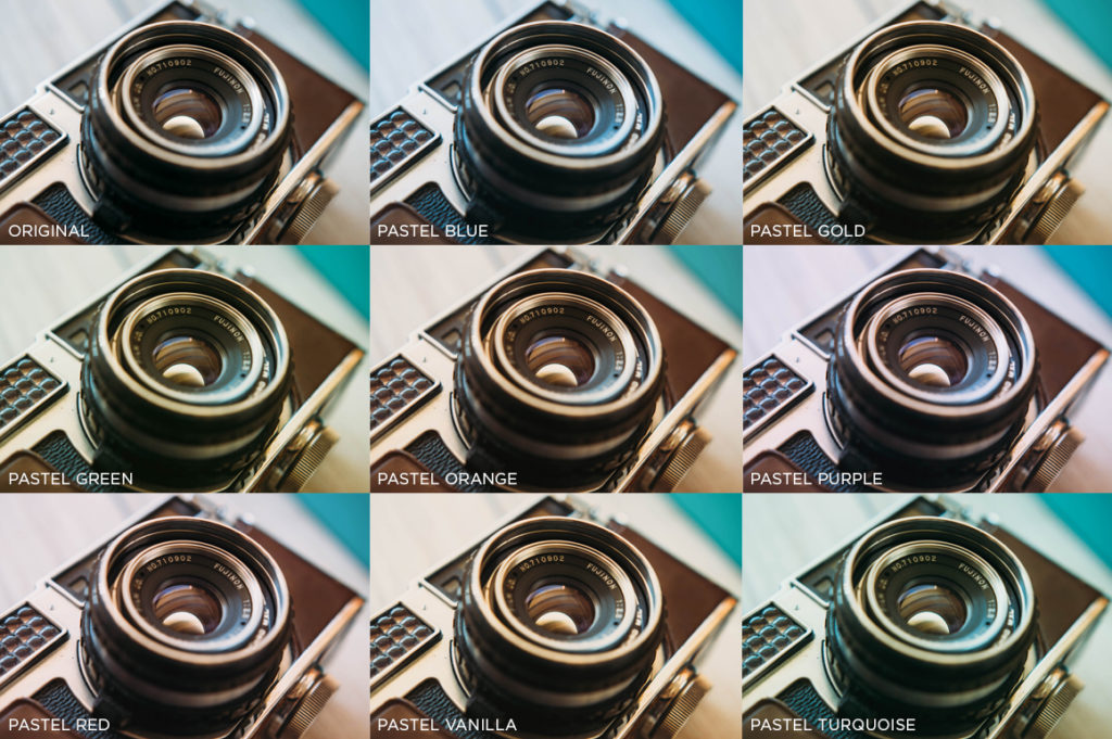 Best Lightroom presets; FilterGrade Lightroom Preset Starter Kit pastel tones
