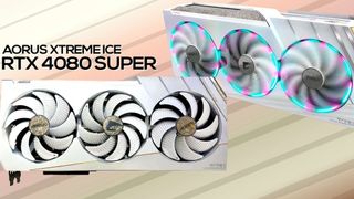 Graphic of the upcoming, limited run series of the RTX Aorus Xtreme Ice RTX 4080 Super.