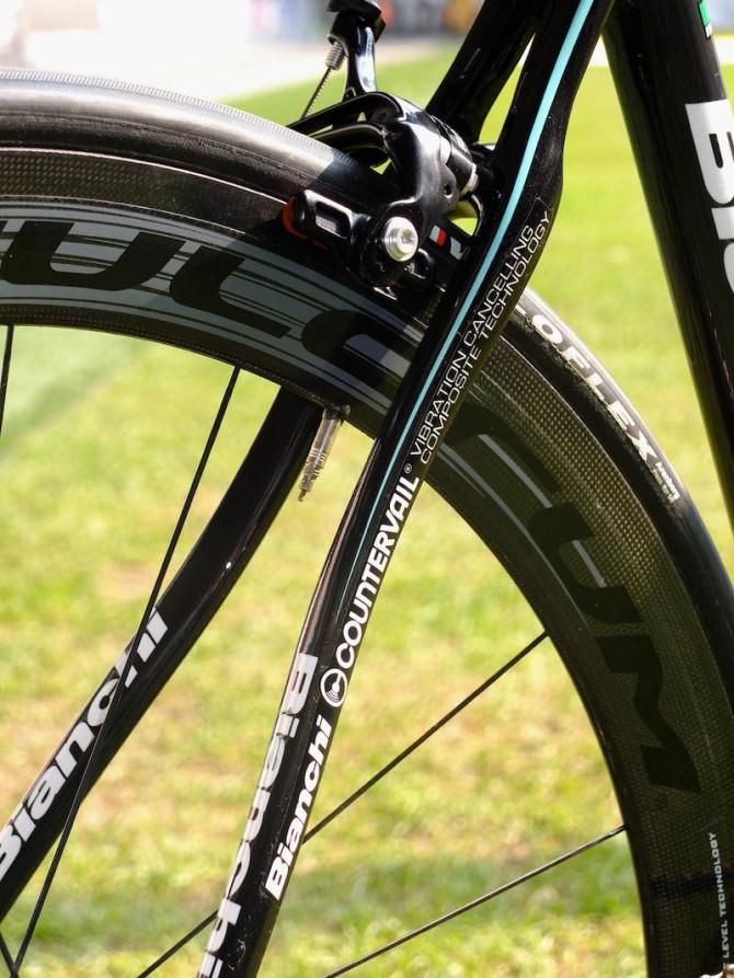 Seat stays are also heavily shaped but will contain some Countervail material