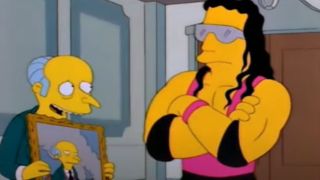 Bret Hart on The Simpsons