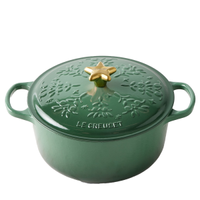 Le Creuset Noel Cast Iron Round Dutch Oven 4.5QT