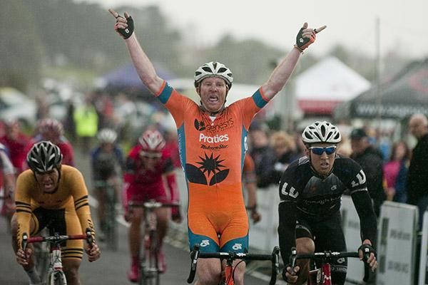 Joel Pearson (Genesys Wealth Advisers) was wrapped to win the final stage of the tour and can now look forward to the flatter roads on the Tour of the Murray River where he can be sure to figure again.