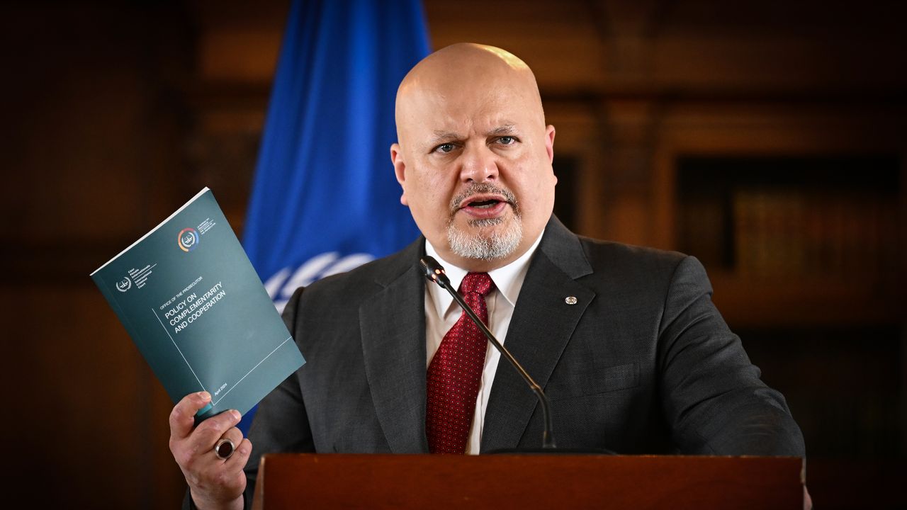 ICC chief prosecutor Karim Khan in Colombia