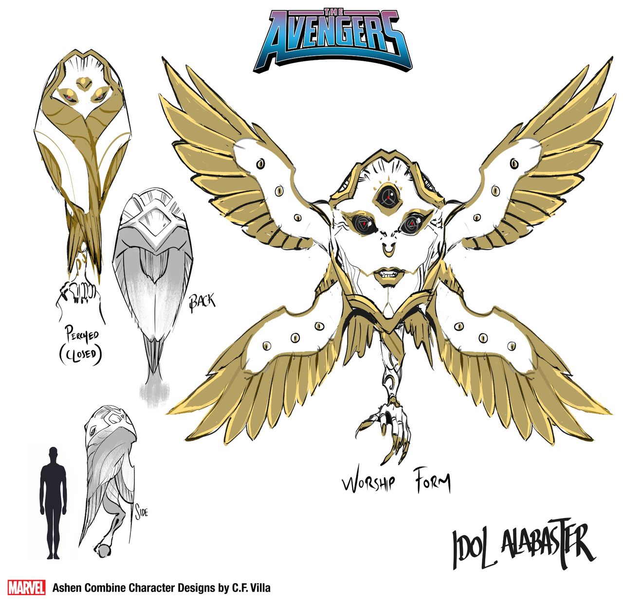 The Ashen Combine character designs by CF Villa