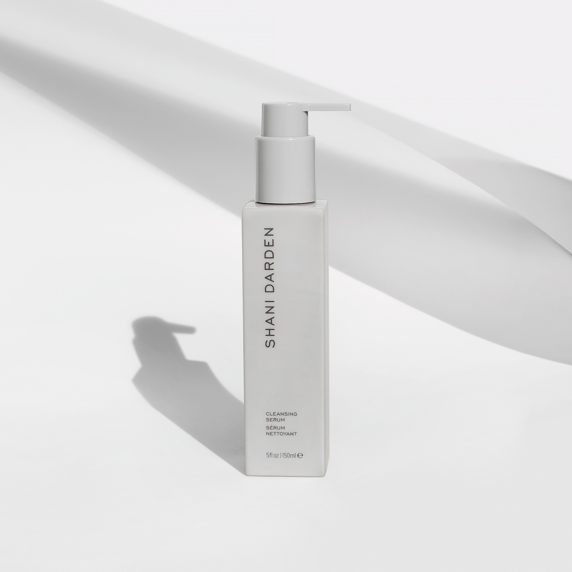 Shani Darden cleansing serum in grey bottle