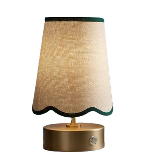 Clarke and Clarke Brass Isla Touch Lamp