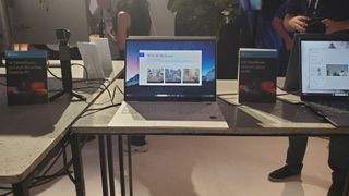 HP OmniBook Ultra 14 on a desk