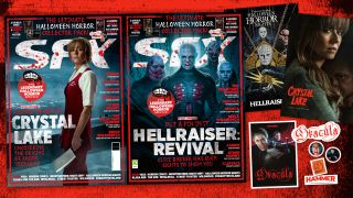 The wrap of SFX issue 410, and the gifts inside.