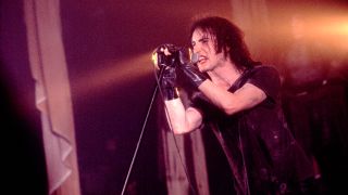 Trent Reznor on stage in 1994