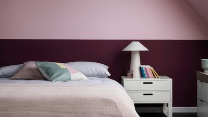 Lilac bedroom