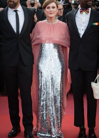 Julianne Moore attends the screening of "Rocketman" during the 72nd annual Cannes Film Festival on May 16, 2019 in Cannes, France