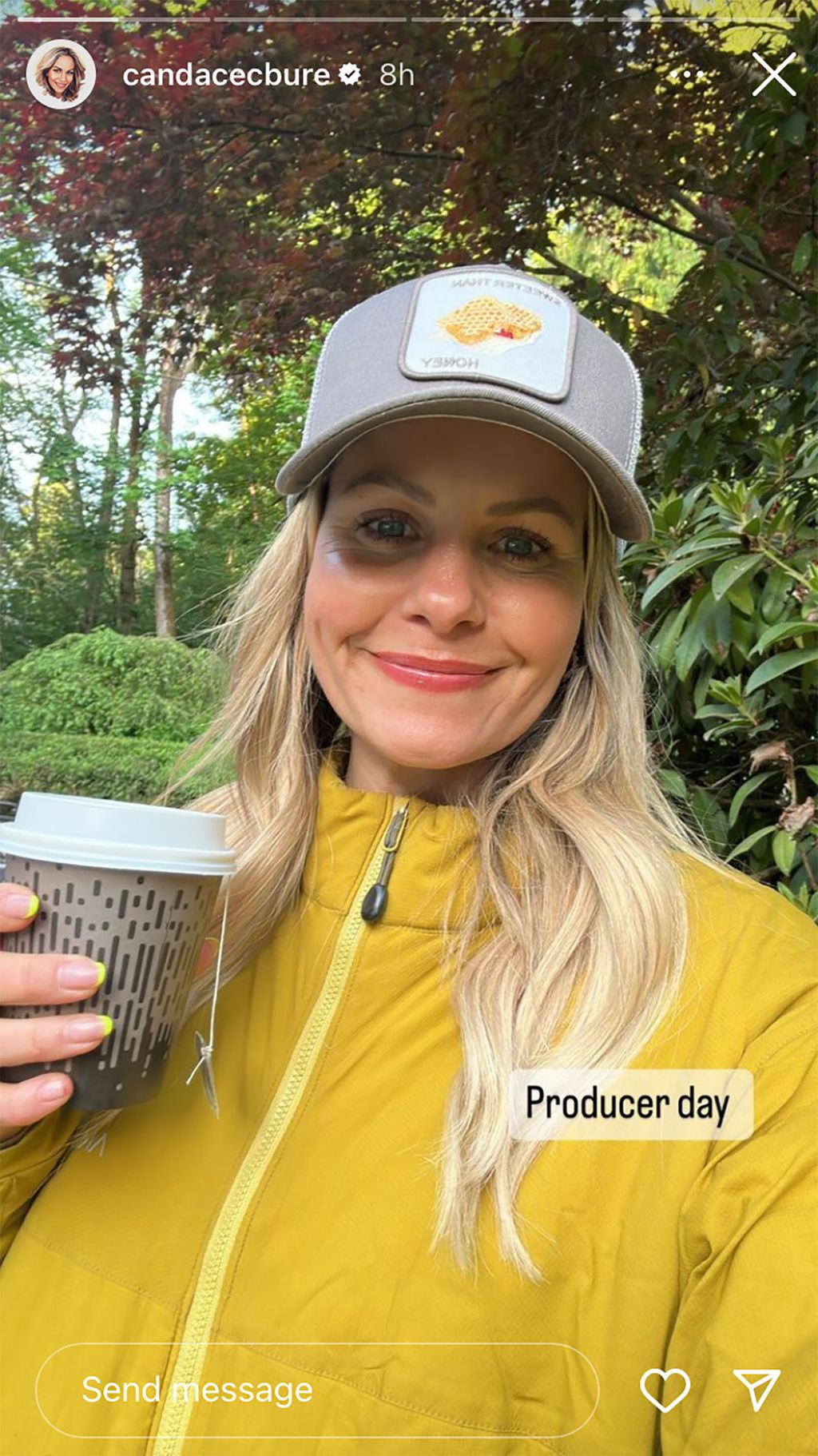 Candace Cameron Bure Takes Fans Behind The Scenes On The Set Of Her New
