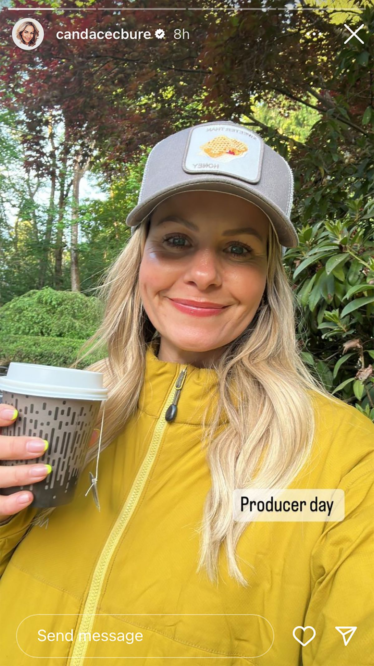 Candace Cameron Bure Takes Fans Behind The Scenes On The Set Of Her New