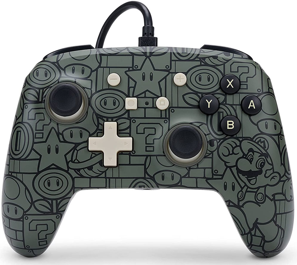 Powera Enhanced Wired Controller Nintendo Switch Power Up Mario