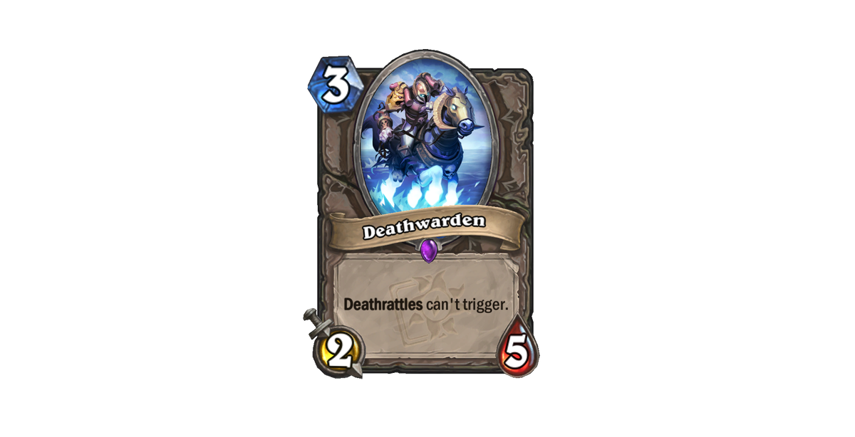 A card from the Darkmoon Races mini-set