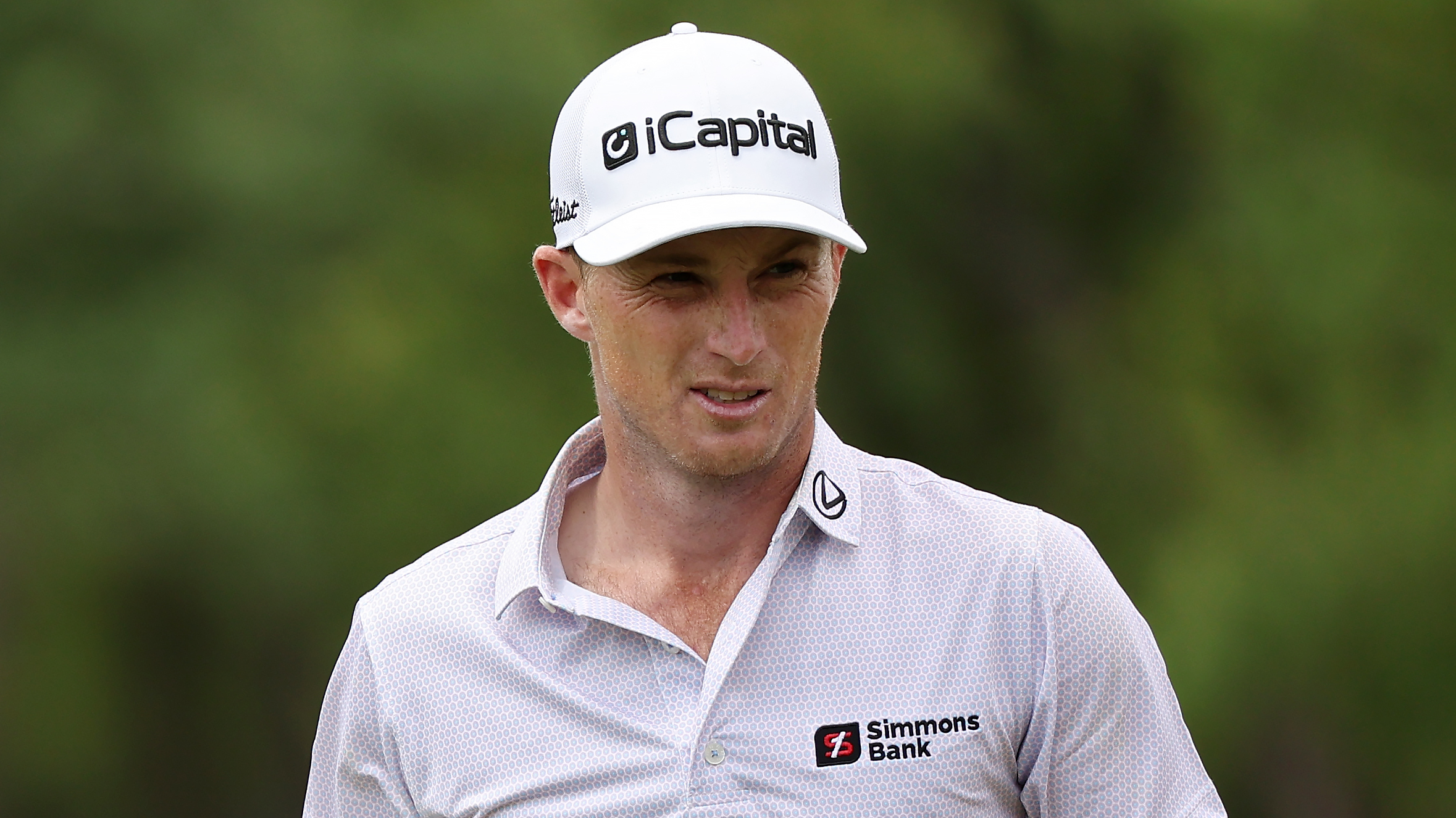 Will Zalatoris during a tournament