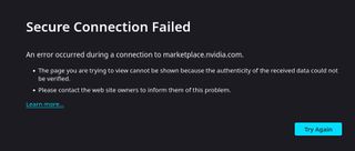 NVIDIA UK store error