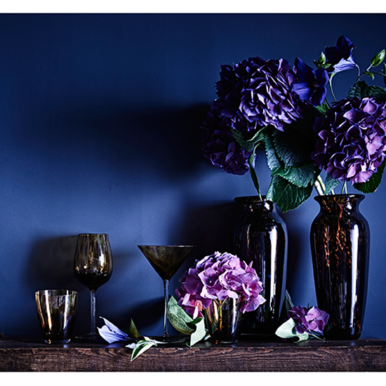 flower vase on table
