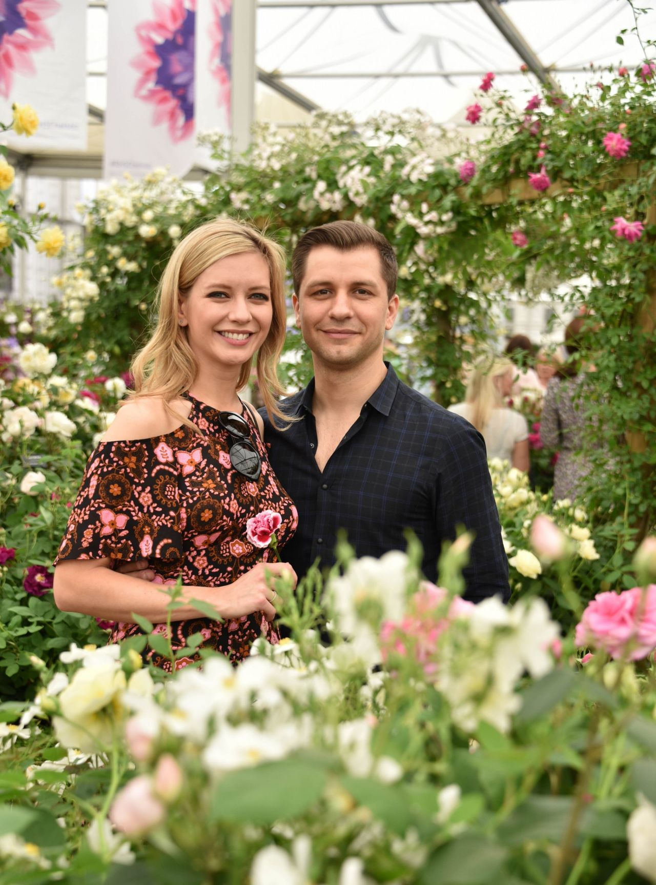 Rachel Riley and Pasha Kovalev