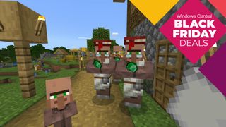 Minecraft Black Friday deals banner.