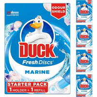 Duck Toilet Fresh Discs: was £15, now £7.97 at Amazon