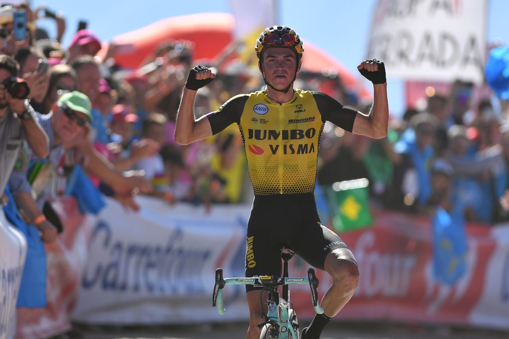 Vuelta a España Sepp Kuss wins stage 15 at Santuario del Acebo