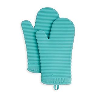 Kitchenaid Ribbed Soft Silicone Oven Mitt Set, 7