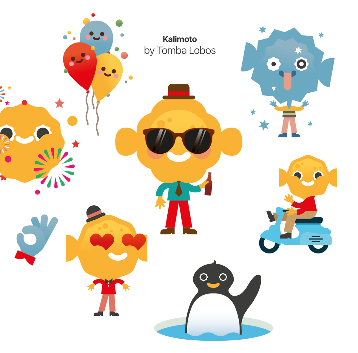 The Kalimoto characters have been in development for more than a decade
