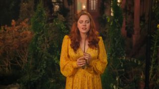 Amy Adams makes a wish in Disenchanted