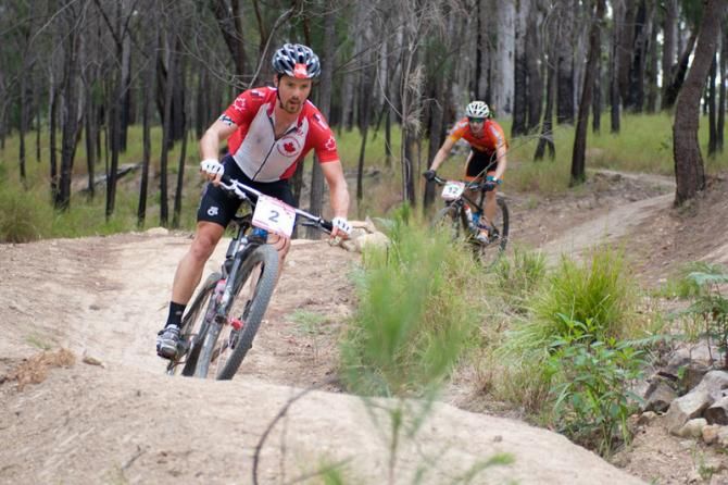 Cory Wallace and Mark Frendo in their element during stage three.