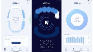 An overview of brushing in the Oral-B app