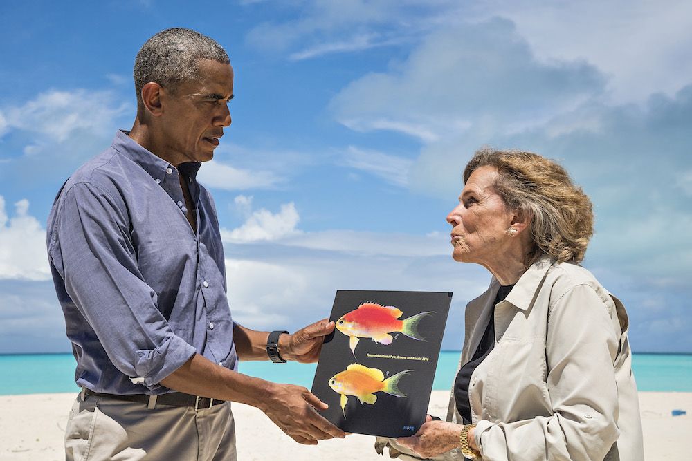 Barack Obama fish