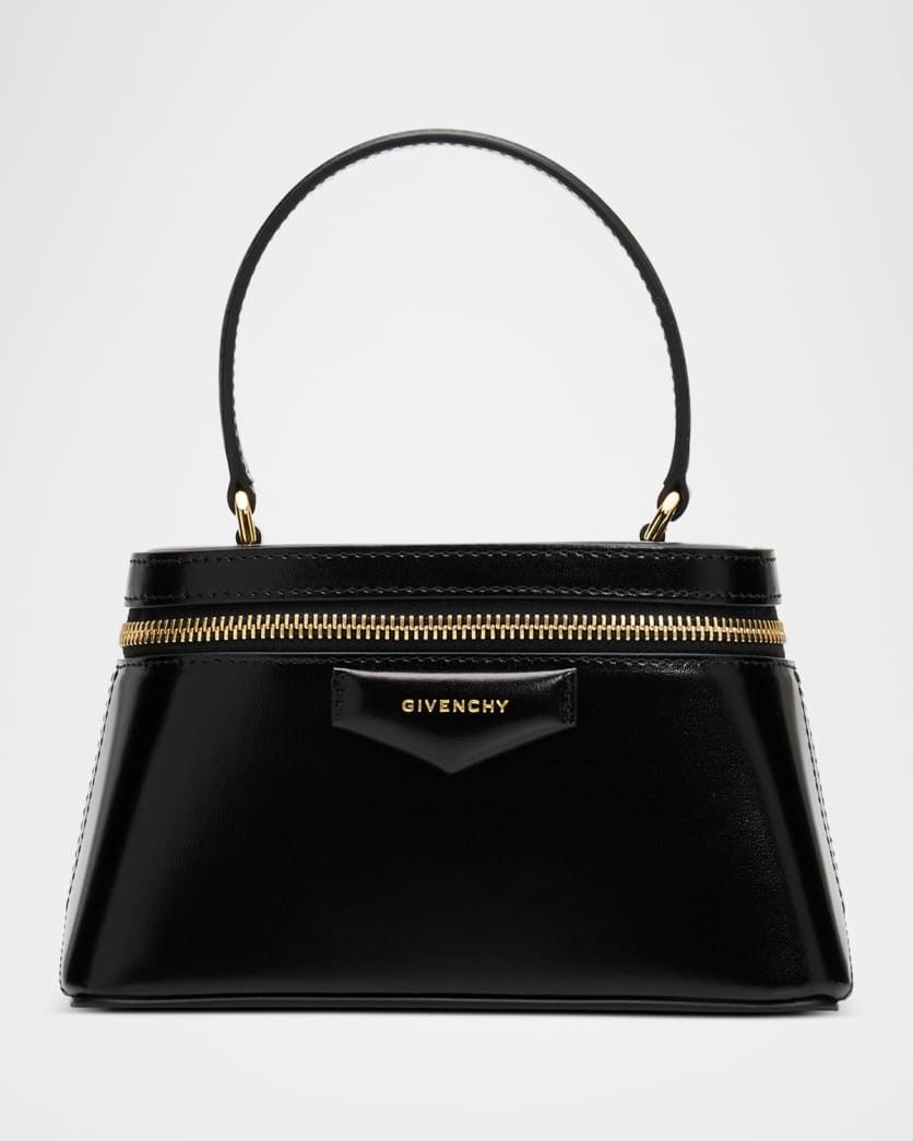 Antigona Vanity Top-Handle Bag in Box Leather