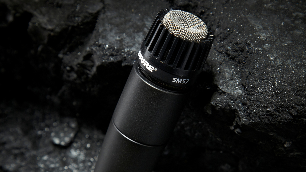 Flat White Shure SM7B Microphone Skin