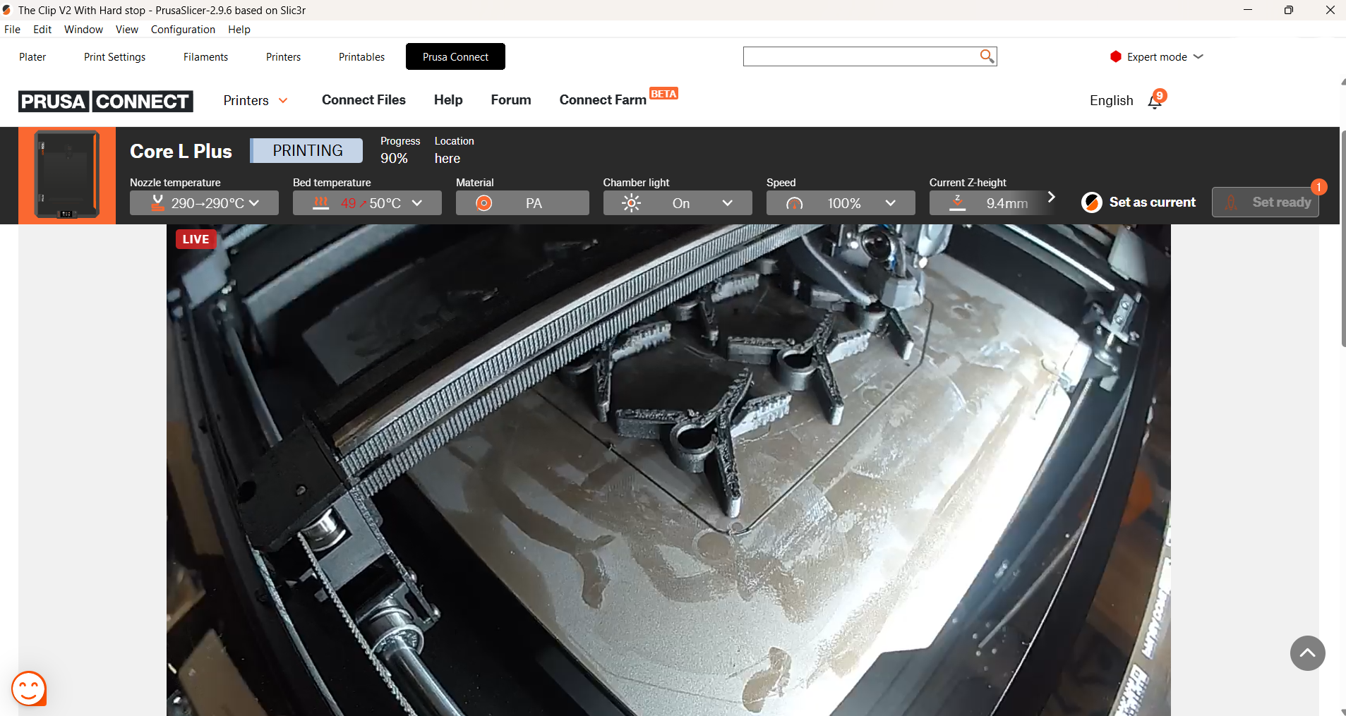 Prusa CORE One L+