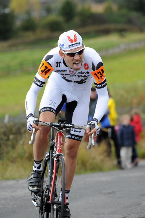 Dan Fleeman, winner, National Hill-Climb Championship 2009