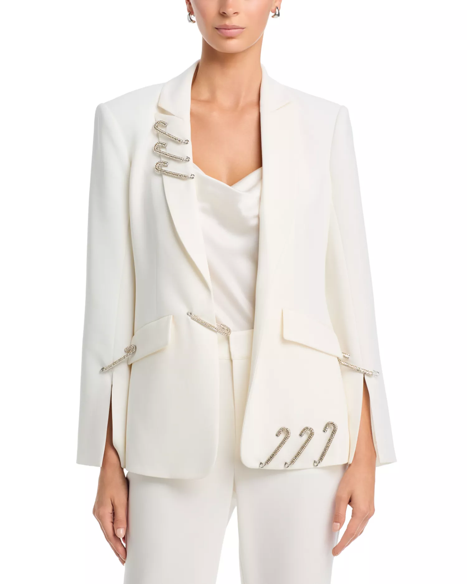 Cinq &amp;agrave; Sept, Charlee Safety Pin Blazer