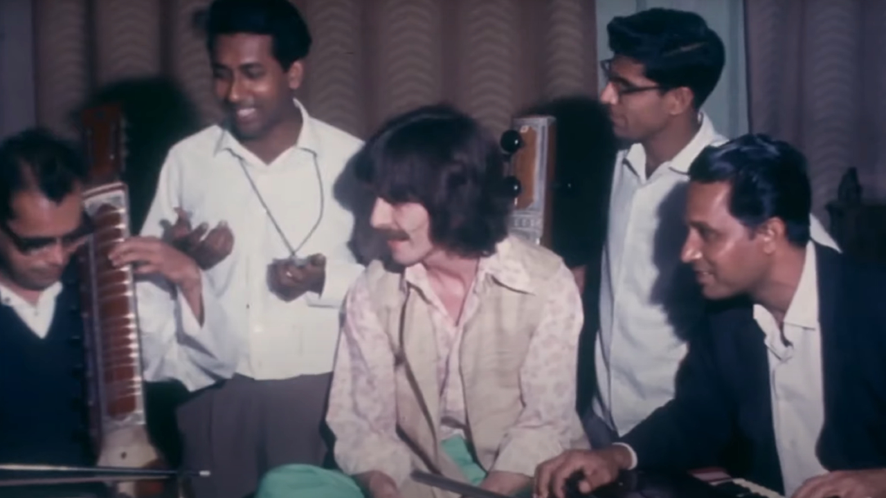 George Harrision in The Beatles and India