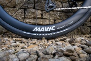 Mavic Cosmic S carbon wheels on an Allroad SL