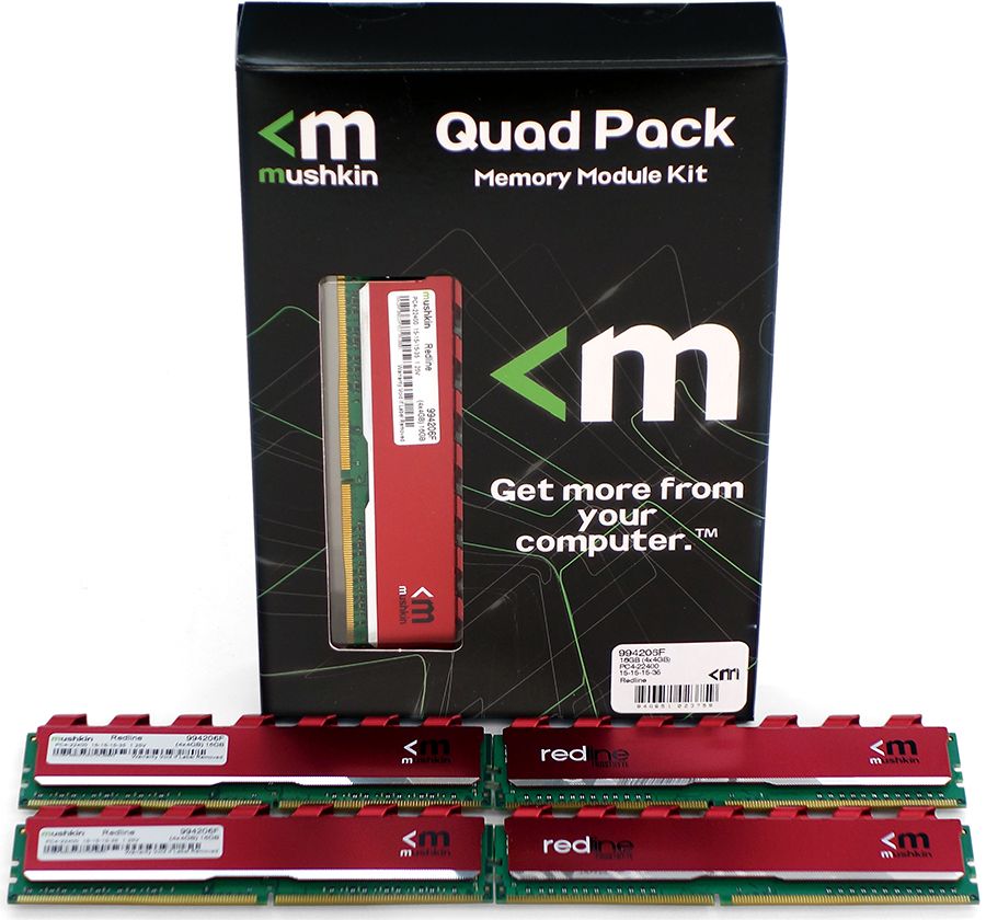 RAM Mushkin Redline Frostbyte 32 Go DDR4 – Kit 2x16 Go 2666 MHz CL16, Occasion Testée