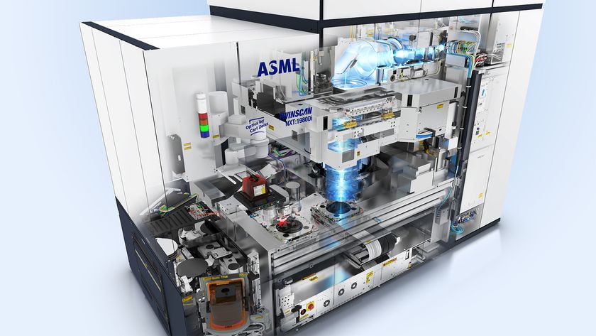 An ASML TWINSCAN NXT 1980Di DUV lithography machine.