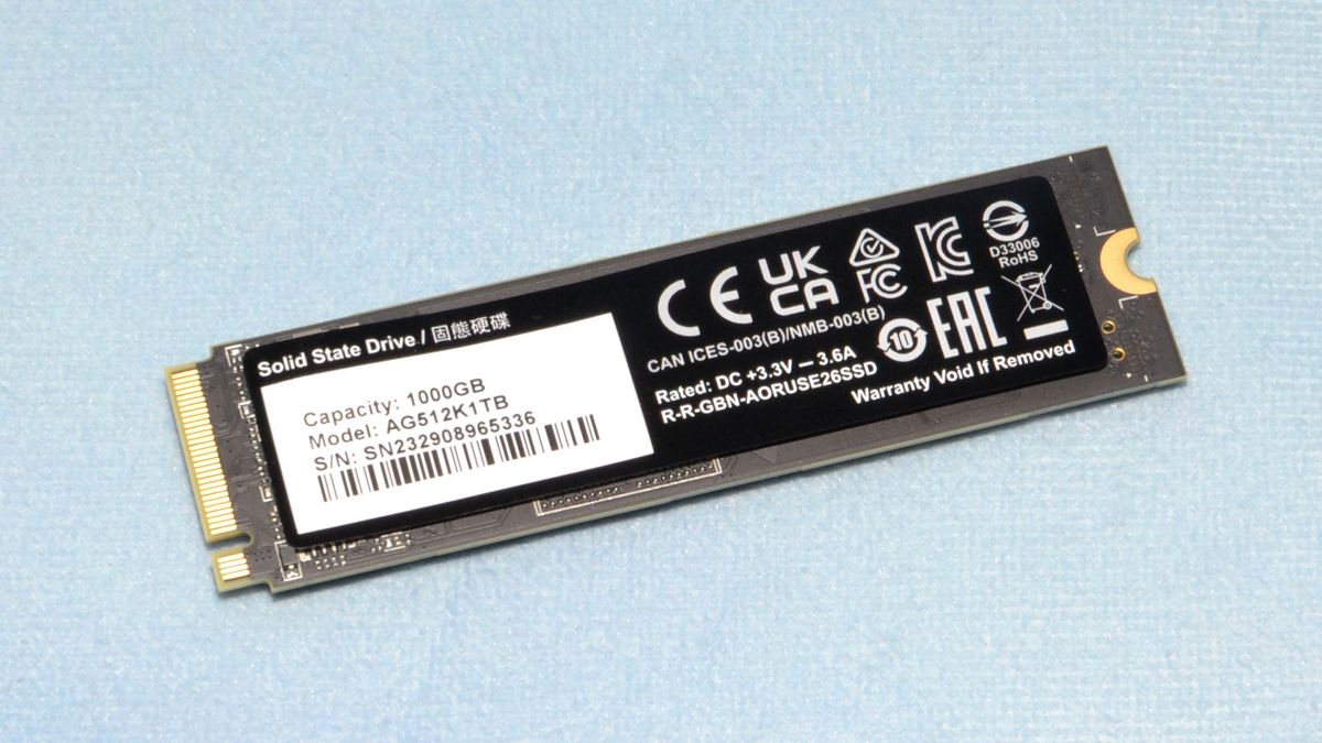 Gigabyte Aorus Gen5 12000 SSD