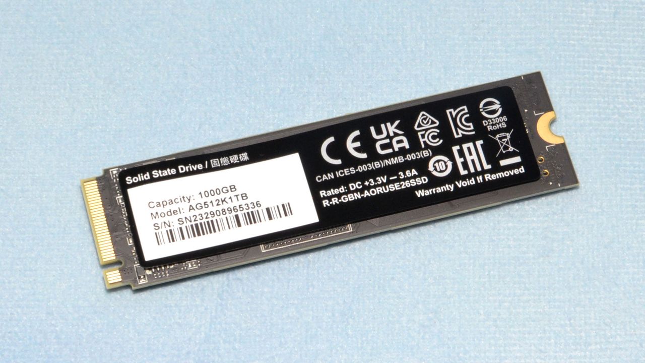 Gigabyte Aorus Gen5 12000 SSD