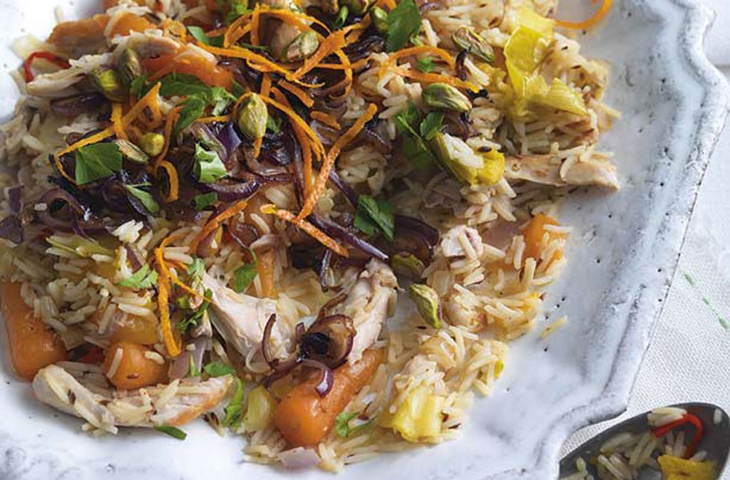 Chicken pilaf Indian Recipes GoodtoKnow