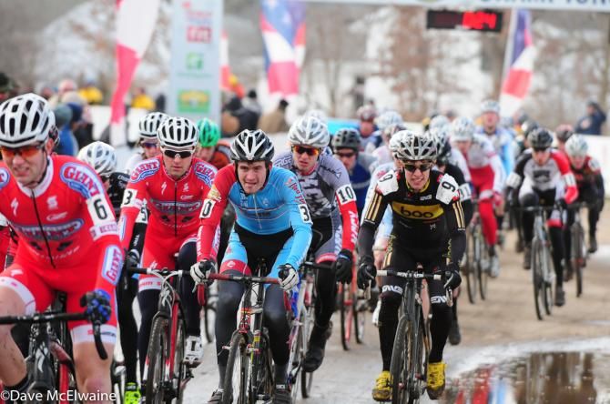 U23 riders on the pavement