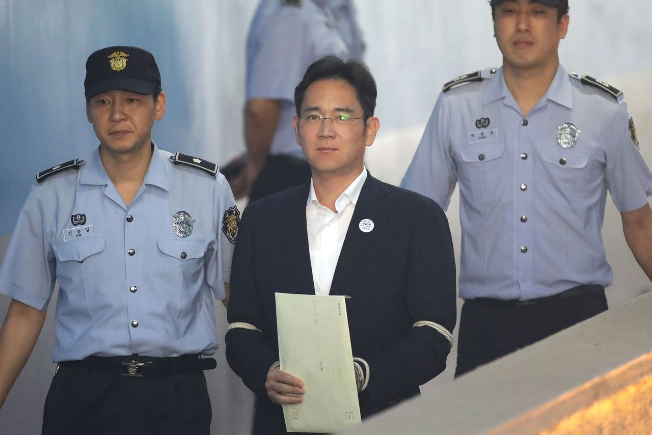 Samsung heir Lee Jae-yong