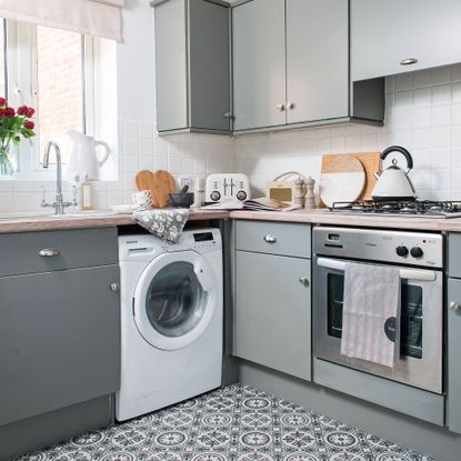 kitchen with various appliances