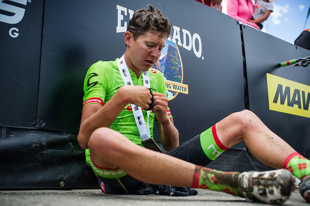 Joe Dombrowski (Cannondale) after 2016 Leadville 100