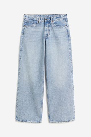 H&M Baggy Wide Low Jeans